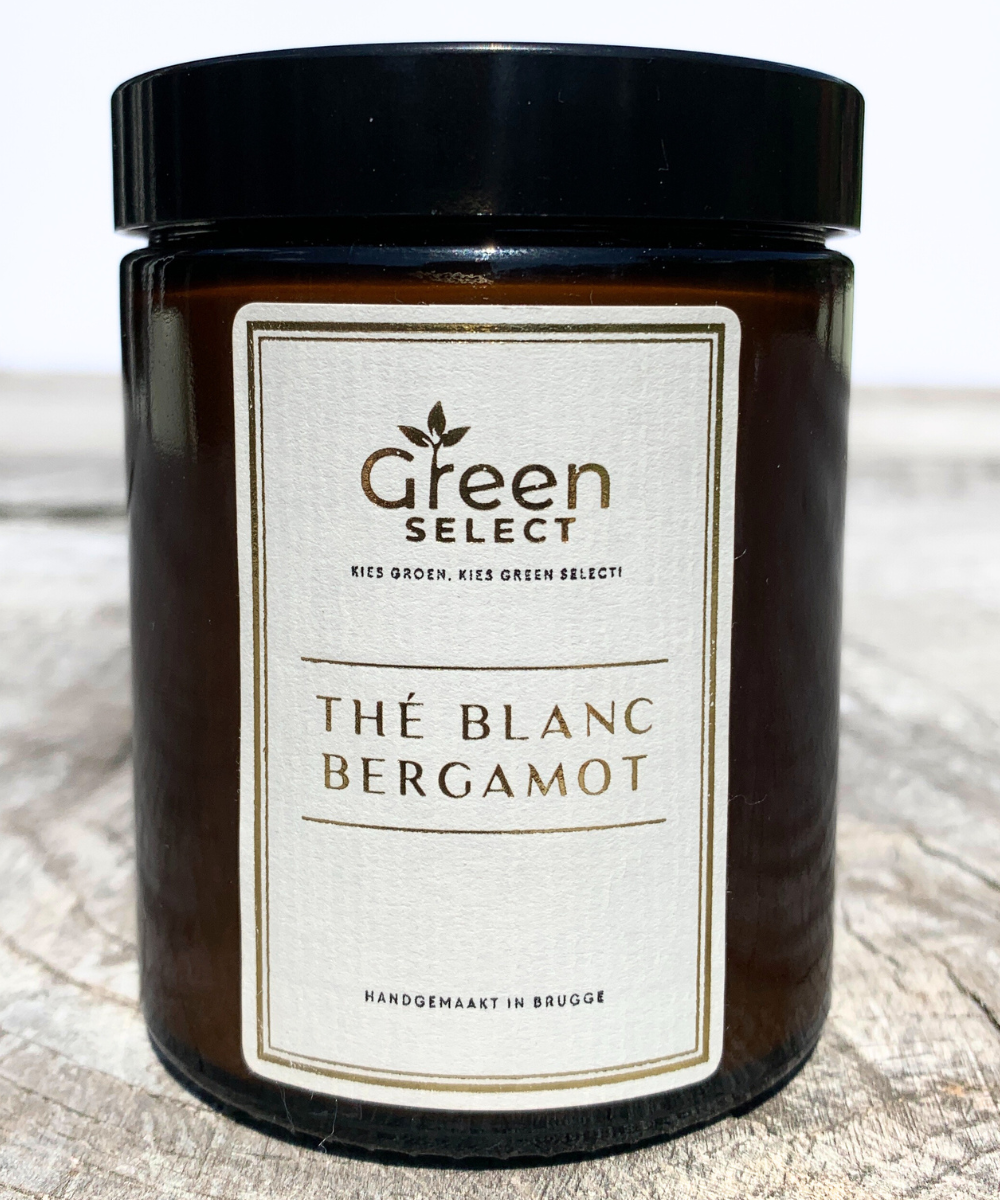 The Blanc Bergamote Medium Apotheque Geurkaars